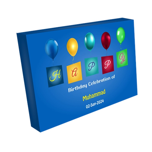 Birthday Return Gift Box 6 S + 1 L Compartments